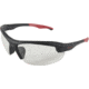 Allen Ruger Core Ballistic Shooting Glasses, Black/Red Frame/Clear Lens, 27872