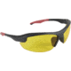Allen Ruger Core Ballistic Shooting Glasses Black Frame Yellow Lens