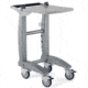 Anthro Trolley Base Shelf SIL/MET 648SM