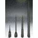 Axygen Tecan Robotic Tips, Axygen Scientific TT50CHTRS Nonfiltered Tips Clear Hanging Tip