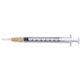BD Syringe N/STL Blk 3CC CS1600 301077