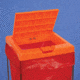 Bel-Art Bag HOLDER/CARTON Cover Orange F131920102, Each