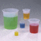Bel-Art Beaker 600ML Pp Grad PK4 F262150000, Pack of 4