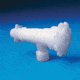 Bel-Art Faucet PE/PTFE 3/4NPT H308570000