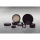 Berlin Packaging 22-400 Phn Blk Rib F217tef Cap CAP-06690, Unit CS