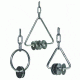 Bio-Serv Rattle W/CHAIN Triangle 3IN Ss K3310-C