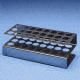 Black Machine Test Tube Racks, Aluminum A101