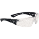 Bolle Rush+ Safety Glasses, Matte Black Frame, Clear BSSI Lens, PSSRUSP064B