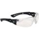 Bolle Rush+ Small Safety Glasses, Matte Black Frame, Clear BSSI Lens, PSSRUSP0652B