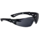 Bolle Rush+ Small Safety Glasses, Matte Black Frame, Smoke BSSI Lens, PSSRUSP4442B