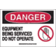 Brady Worldwide B401 Sign 7''X10'' BLK/RED/WHT 50270