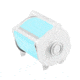 Brady Worldwide Cart Tape Sky Blu B569 4INX100 97742