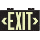Brady Worldwide Exit Sign Fotolum 1SID W/MT Bl 38097