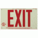 Brady Worldwide Exit Sign Unfrmd Bradyglo Grn 87808