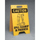 Brady Worldwide Floor Sign Caution Wet Floor SF648E