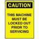 Brady Worldwide Magnetic Sign Caution This 66002