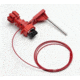 Brady Worldwide Sm Unv Vlve Lockout Arm 8 Cbl 51394