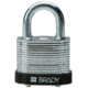 Brady Worldwide Steel Padlock .75 Kd Blk PK6 51284
