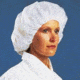 Cardinal Health Convertors Comfort Polypropylene Bouffant Caps, Cardinal Health 9302 Bulk Pack
