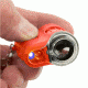 Carson 20x MicroMini LED Lighted Pocket Microscope, Orange, MM-280O