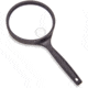 Carson 2x4 Oversized Handheld Magnifier w/ 3x Spot Lens, Black, Small, DS-44GL