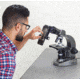 Carson 40x-1600x Table Top Microscope w/Universal Smartphone Adapter for Microscopes, Black/Gray, MS-160SP