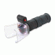 CARSON 6x18mm Monocular, 25x Microscope, 4x Loupe w/ 4 LED Lights, Black/Gray MA-60