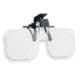 Carson Clip &amp; Flip 1.5x Clip-on, Flip-up Magnifying Lenses for Eyeglasses CF-10