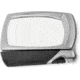 Carson LED Lighted Folding Rectangular Magnifier, 2.5x Power, Silver/Black, Small, MJ-30
