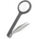 Carson MagniGrip 4x Magnifier with Attached Precision Tweezers MG-55
