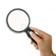 Carson MagniView 2x Hand Magnifier with 4.5x Spot Lens, Black DS-36