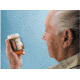 Carson MagRX Clip-On 2.5x Medicine Bottle Magnifier