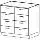 Case Systems 8 Drawer Cab 302448 B4340302448