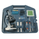 Cassini 100-400-900X Microscope and Case, Silver C-900M