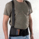 Chase Ergonomics Ind Back Support Xs Blk Sstrap 46430