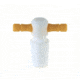 Chemglass 14/20 Teflon Stopper Yellow CG-3002-A-01