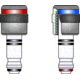 Chemglass Drain Valve 0-14MM Blue Band CG-911-A-11