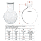 Chemglass Flask EVAP. Large Scale 10L CG-1337-08