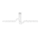 Chemglass Valve 0-4MM S-TYPE Glass Only CGK-504-01