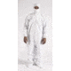 CleanWear Cvral CL100 Bnd Seam Wh M 25CS 22-120-M-1