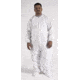 CleanWear Tyvek Cvrall Elc St L Wh 25CS 1154-1-L