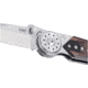 Columbia River Knife & Tool Walker, Folding Knife, 2.93" Sheepsfoot Blade, 14C28N Blade Steel, 5.94" Overall Length, Satin Finish, Silver, Brown Handle, Blade Lock, 4200