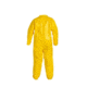 DuPont Tychem 2000 Coveralls w/Laydown Collar, Open Wrists, Ankles, Serged Seams, Yellow, Large CS12 QC120SYLLG00