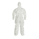 DuPont Tychem 4000 Coveralls w/Standard Hood, Taped Seams, White, 3X, 6 Pack, SL127TWH3X0006