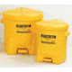Eagle Manufacturing Oily Waste Can Poly Yellow 6GL 933-FLY