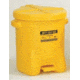 Eagle Manufacturing Waste Can Poly Yellow 14GL 937-FLY