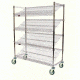 Eagle MHC Merch Cart Zinc 18X60IN 4SHELF M1860Z-4
