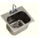 Eagle MHC Sink Self Rim 1 Bowl 14x10x9.5 SR14-10-9.5-1, Unit EA