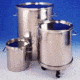 Eagle Stainless Container CONT,STD,CVR+LK LEV,10L,T316L CTL-24