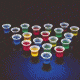 Eagle Thermoplastic Beaker Cups, Polystyrene B1000-100